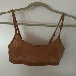 Skims Mesh Scoop Bralette